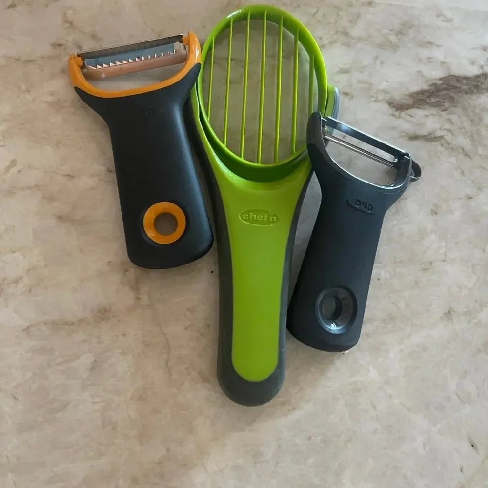 OXO good grips Y-peelers and avocado cutter